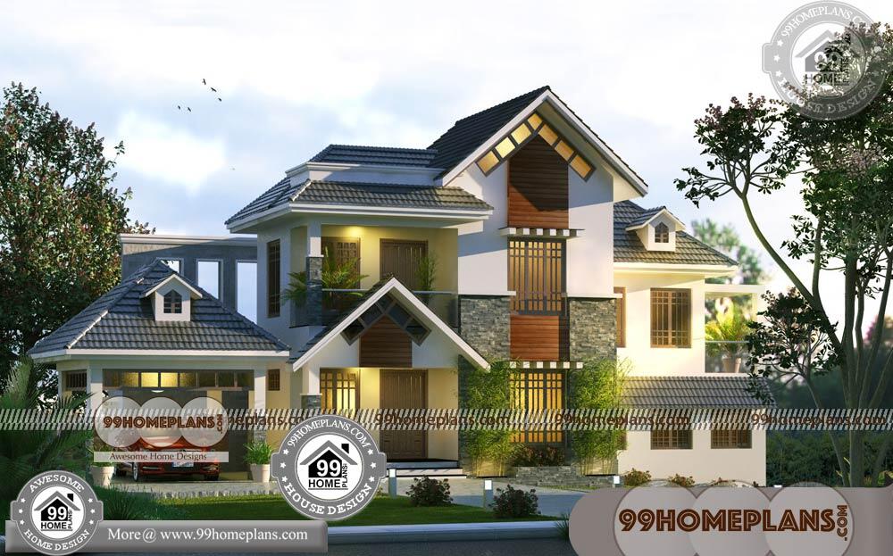 Double Storey Home 90+ Traditional Houses In Kerala Design Collections