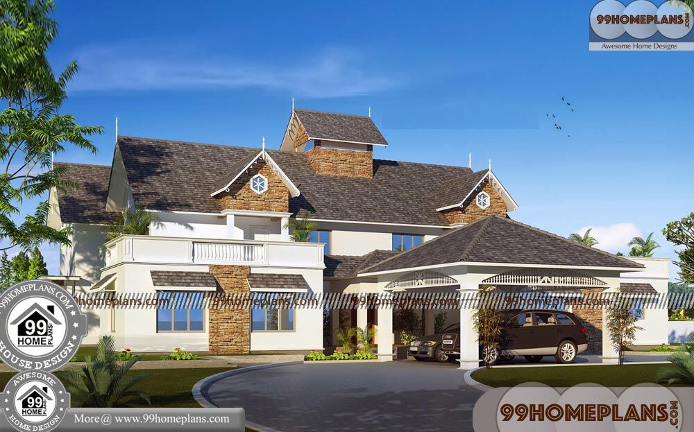 Double Storey Homes Plans & 80+ Traditional Home Elevations Online