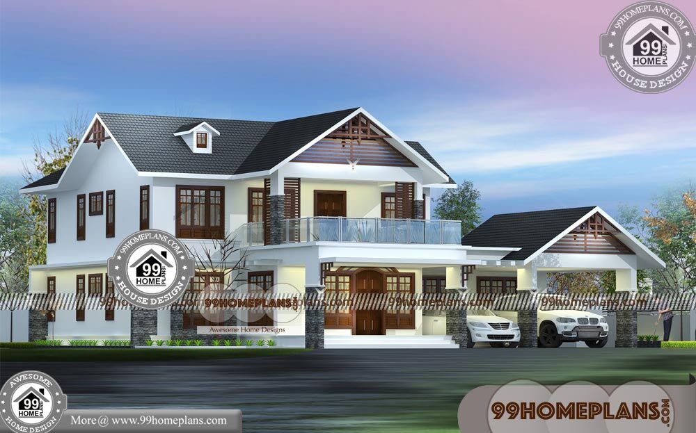 Double Storey House for Sale 70+ Kerala Traditional House Models Plans