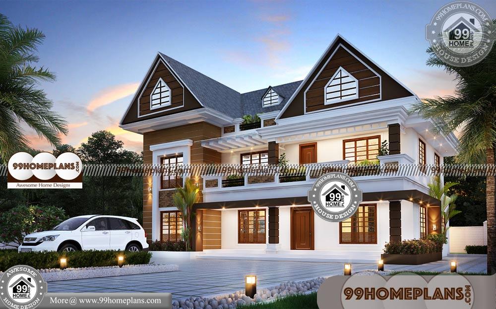 Front Elevation House Plans | 90+ Double Story Floor Plans Collections