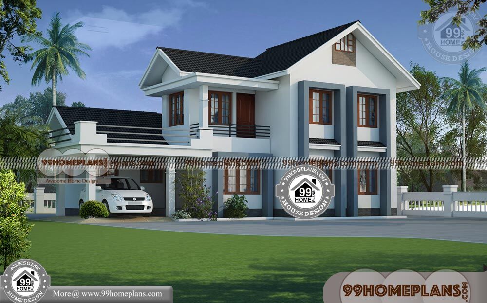 Home Plans Kerala Style 80+ Beautiful Double Storey Houses Collections