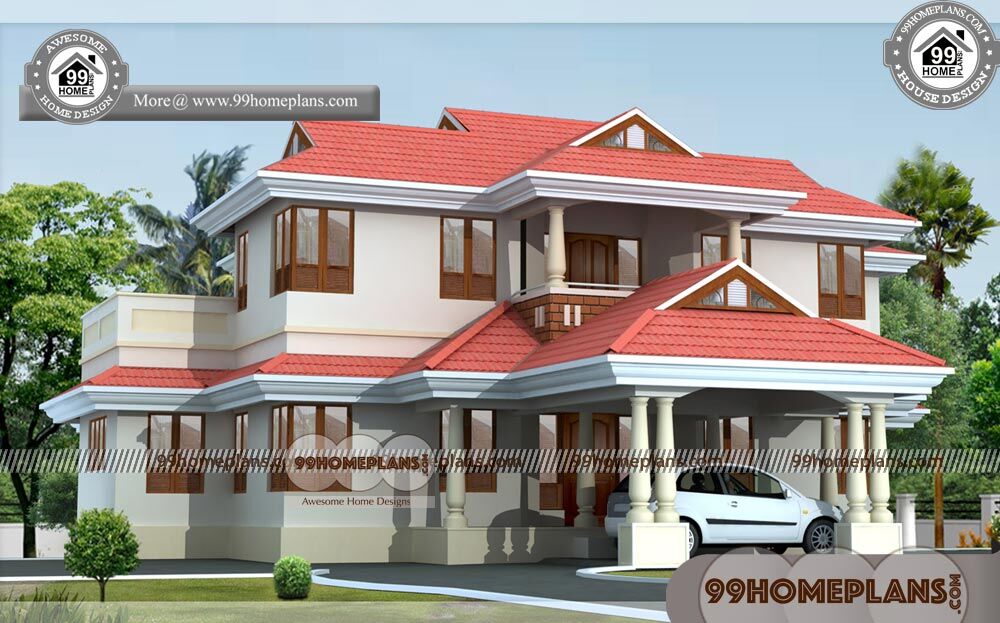 House Design Pictures | 90+ Design Of Two Storey Residential House