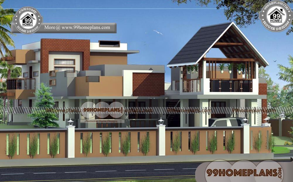 House Designs Contemporary | 90+ 2 Floor House Plans Modern Designs