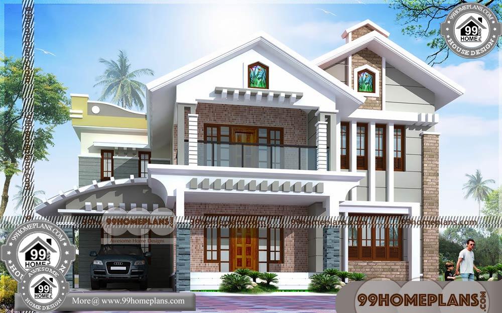 House Plans for Two Story Homes 70+ 2 Story Small House Design Plans