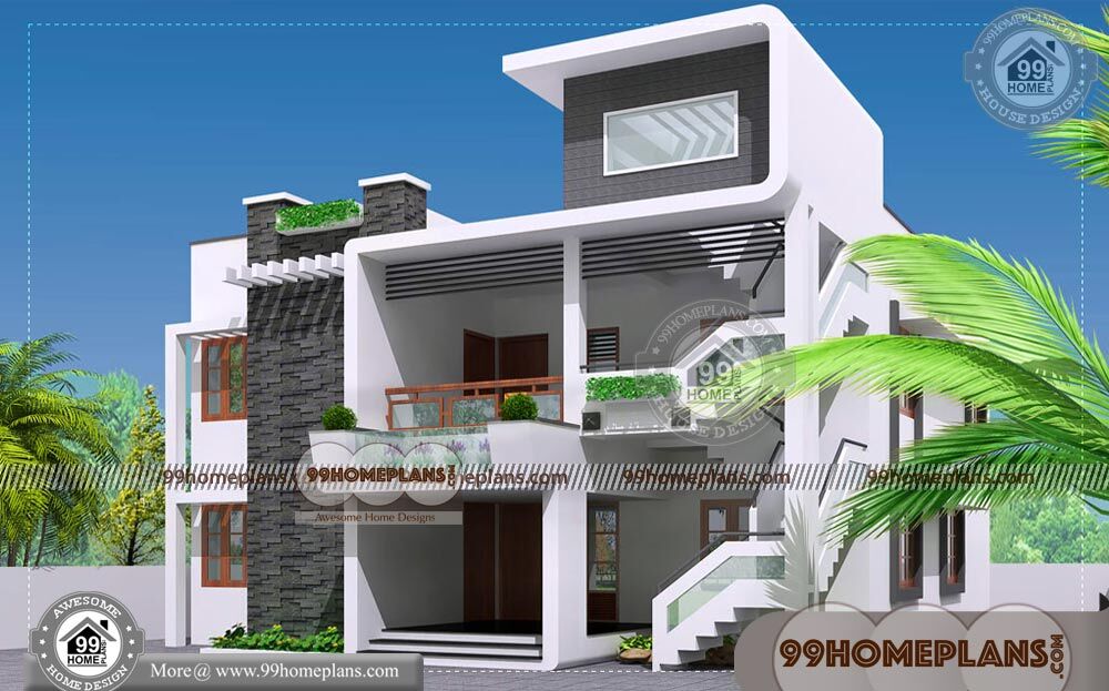 House Plans Narrow Lot Contemporary 80+ Best 2 Storey House Plans