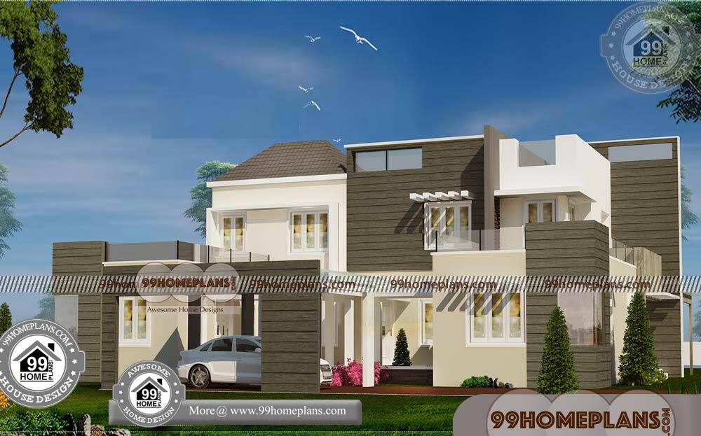 Indian Architecture House Plans 60+ Double Storey Display Homes Free