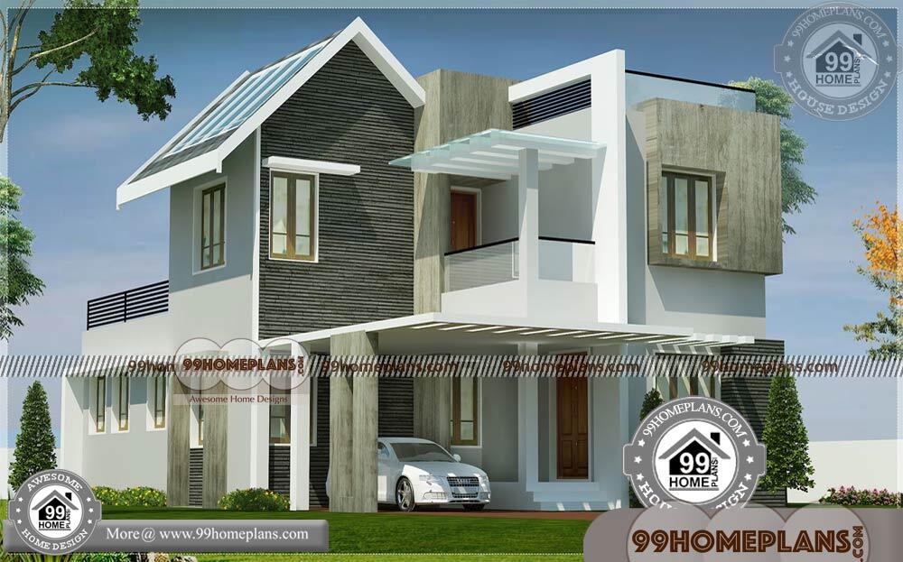 Indian Home Architecture Plans | 80+ Two Storey Display Homes Online