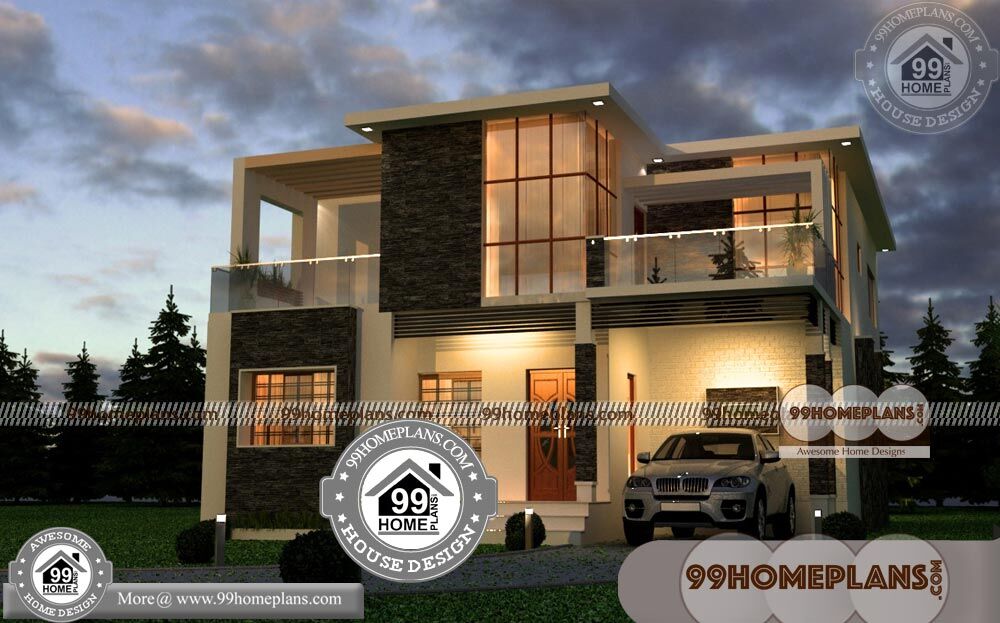 Indian Home Exterior Design 60+ Two Storey House With Terrace Online