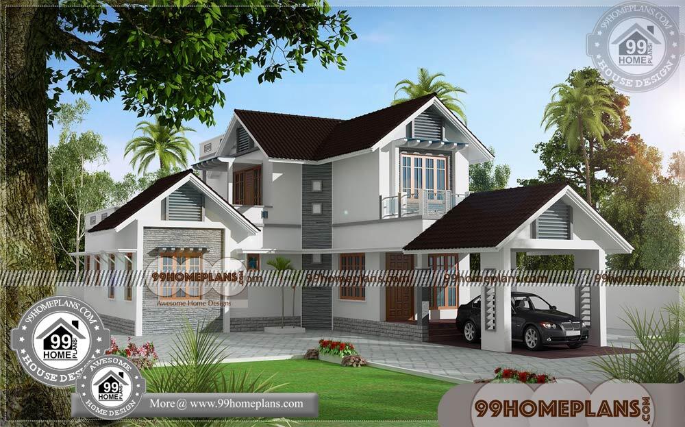 Indian Home Floor Plans 60+ Best Double Storey House Plans Collections