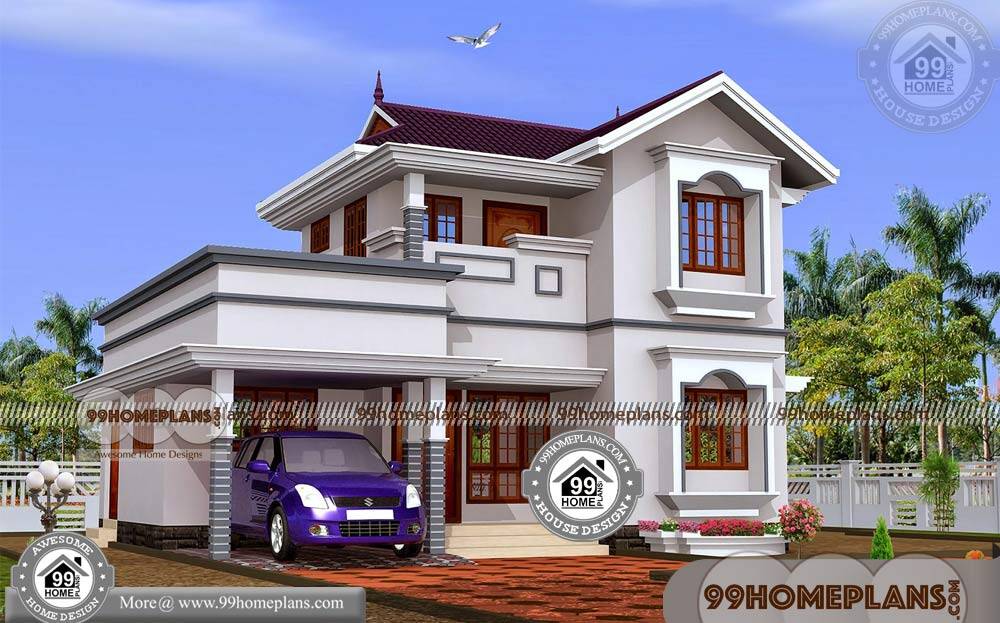 Indian House Models And Plans & Design Of Two Story House Collections