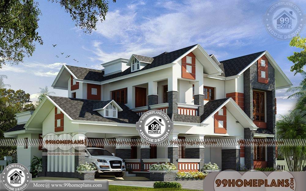 Kerala Dream Home Plans 60+ Luxury Double Storey House Plans Online