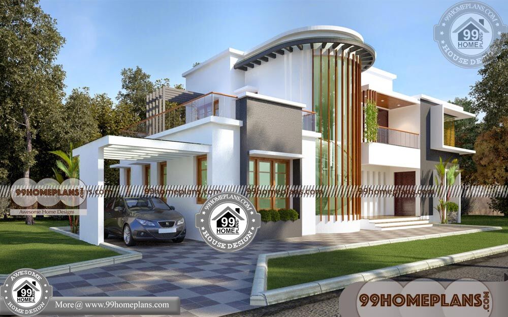 Kerala House Plans and Designs 70+ Free Small Two Story Home Plans