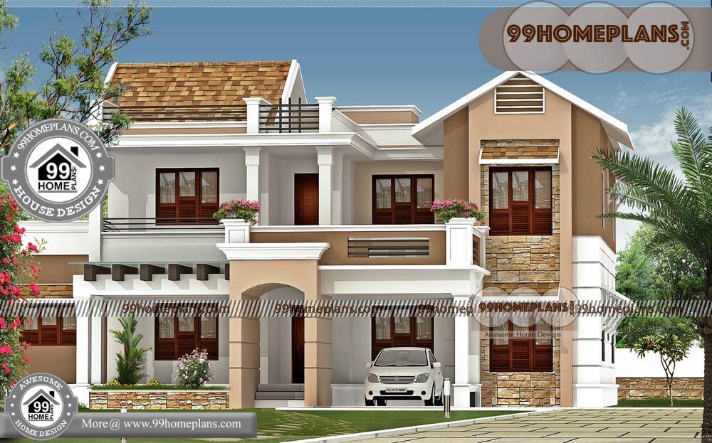 Latest House Models in India | 70+ Double Storey Modern House Designs