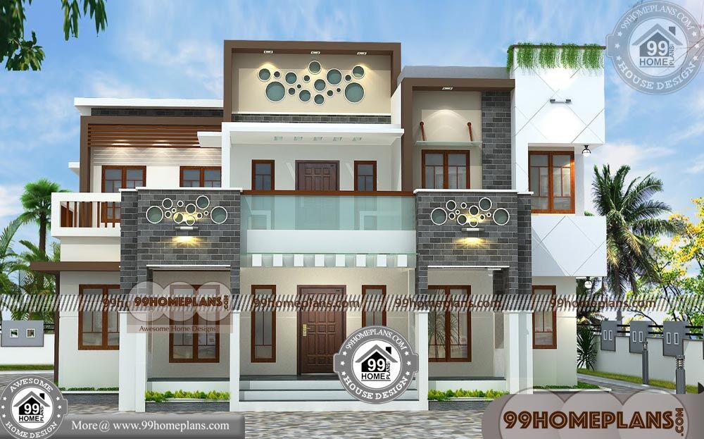 Luxury Narrow Lot House Plans | 80+ Two Storey House With Floor Plan