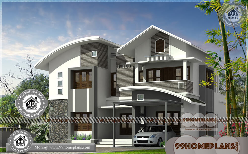 Modern Architecture House & 90+ Best 2 Storey House Plans, Collections