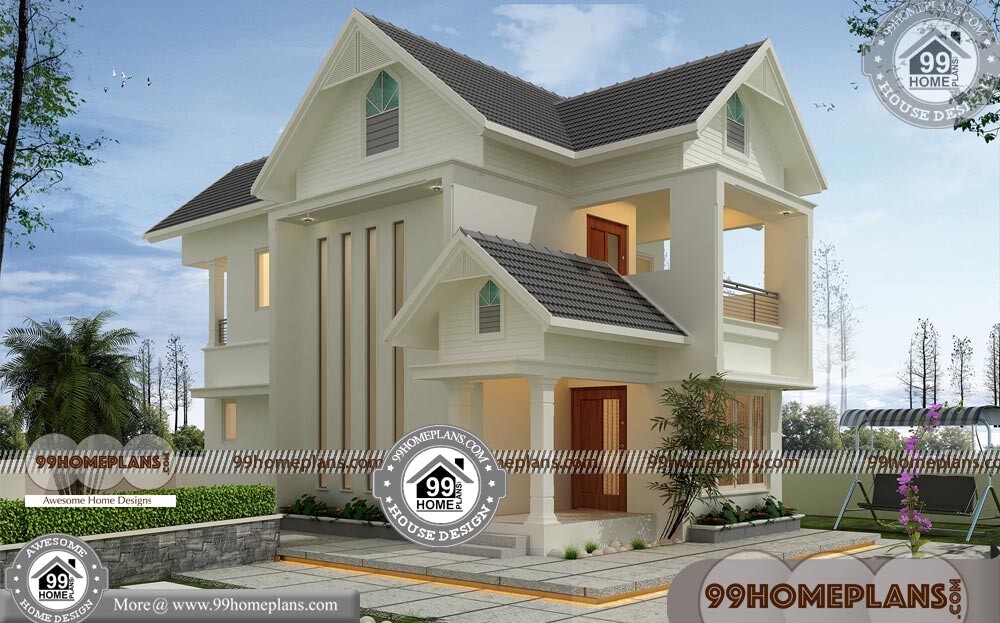 Modern Architecture House Plans | 90+2 Floor Home Design Collections