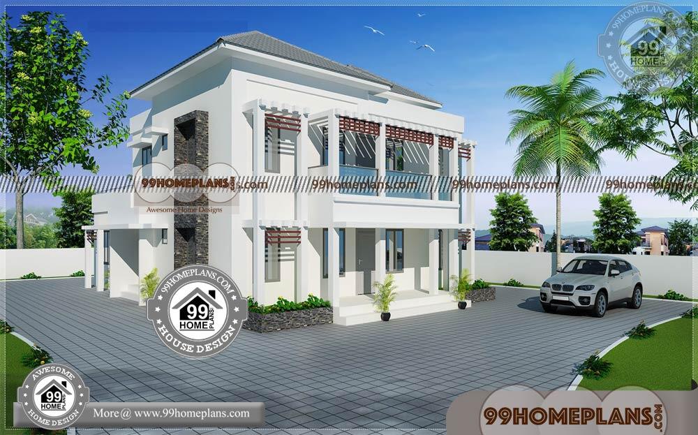 Modern Contemporary Home Plans 80+ Free Small Two Story Floor Plans