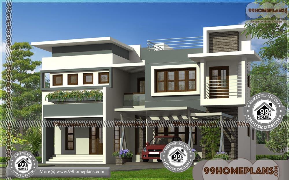 Modern Home Architecture Plans | 50+ New Two Story House Plans