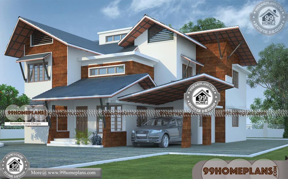 Modern Home Ideas 60+ Double Storey Home Plans Latest House Design