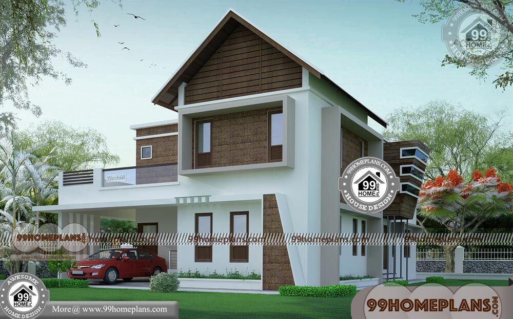 Modern House Design 2 Storey | 90+ Two Storey Modern House Plans