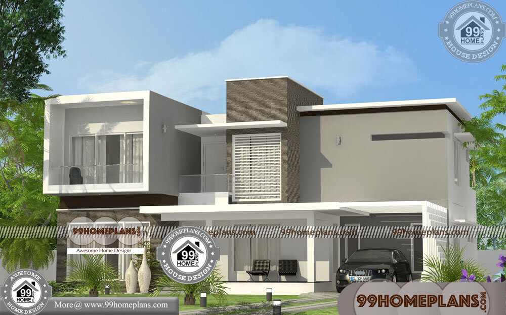 Modern House Plan Ideas 60+ Double Storey Homes Plans New Designs