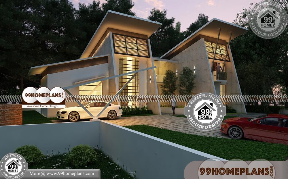 Modern House Plans Narrow Lot 70+ 2 Storey House Design Collections