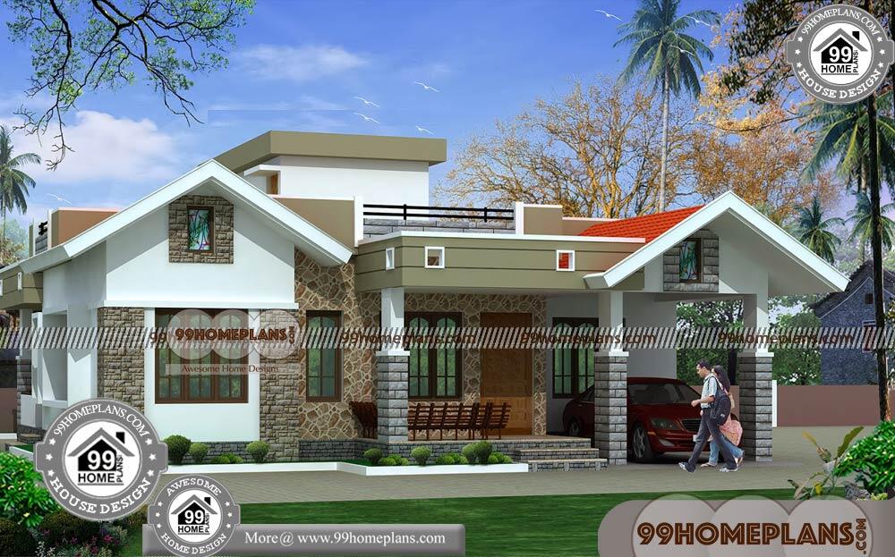 Modern One Story House Plans | 90+ Contemporary Houses Plans Online