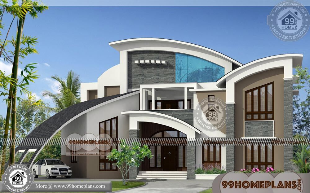 Modern Open Floor Plan House Designs 75+ Cheap Two Storey Homes