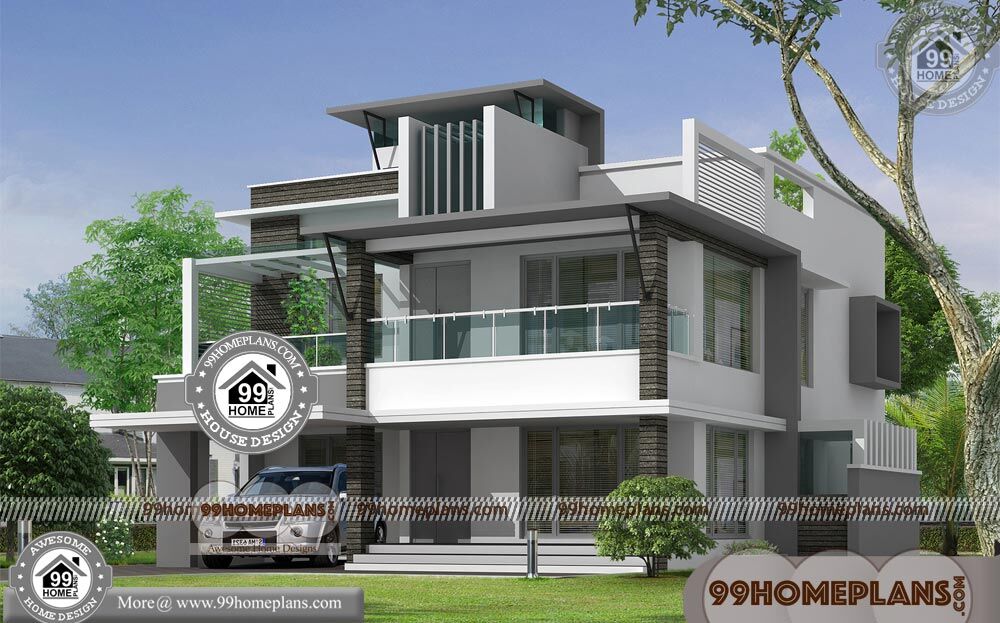 Modern Simple House 50+ 2 Story House With Balcony Latest ...