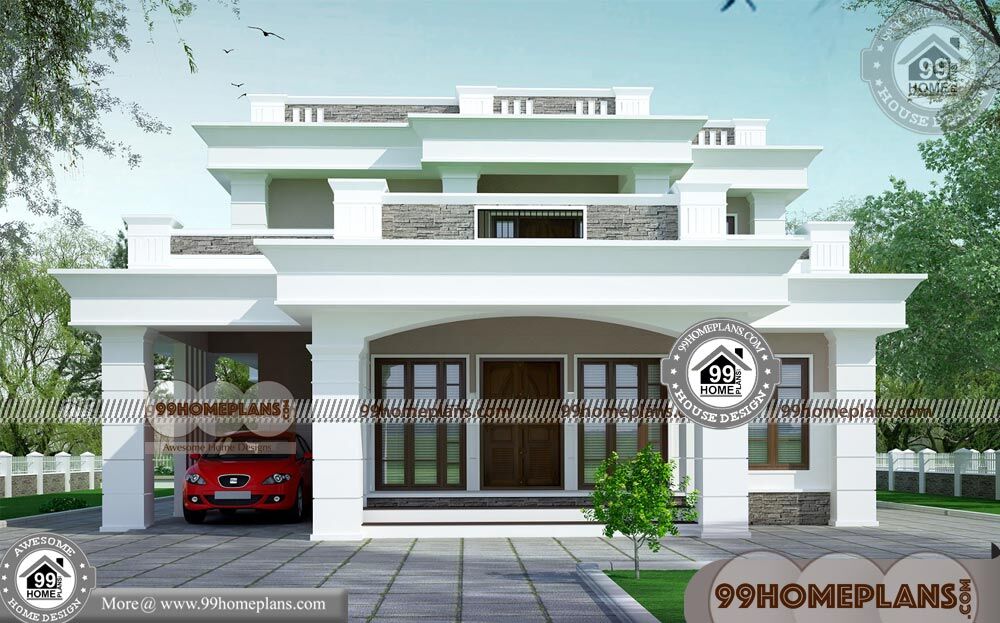 Modern Style House Plans | 90+ Two Storey House Floor Plan Collections