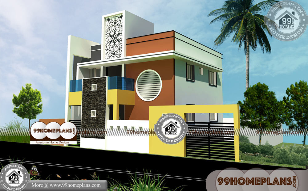 Multi Family House Plans Narrow Lot | 90+ Double House Design Online