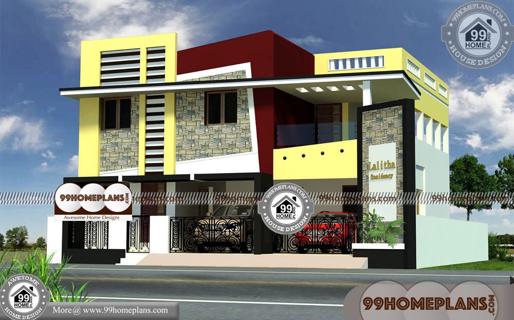 Narrow Lot Plans with Garage 70+ Double Storey Duplex Designs Online