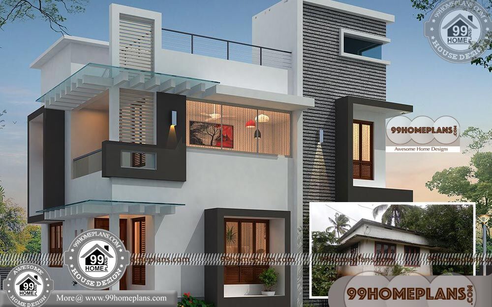 New Contemporary House Designs | 90+ Two Storey Villa Design Plans