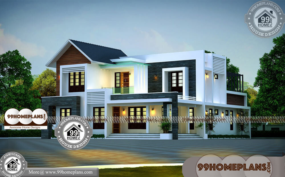 New Elevation Design Plans | 90+ Two Storey Small House Plans Online