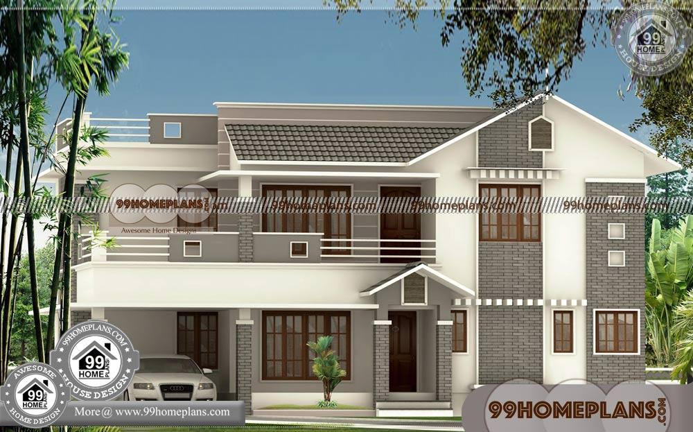 New House Architecture Design & 90+ House Plans For Double Storey