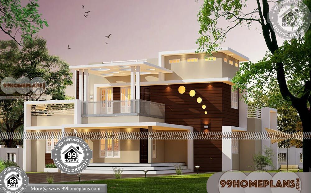 New House Plans and Prices | 75+ 4 Bedroom 2 Storey House Design