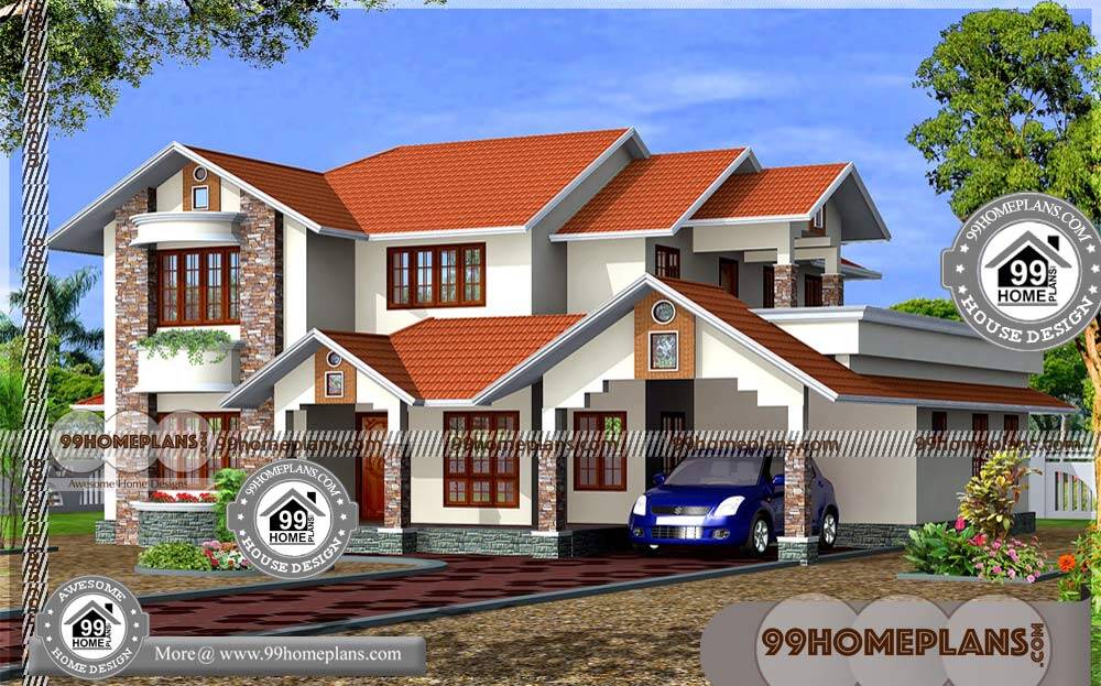 New Kerala House Models & 90+ Basic 2 Story House Plans & Collections