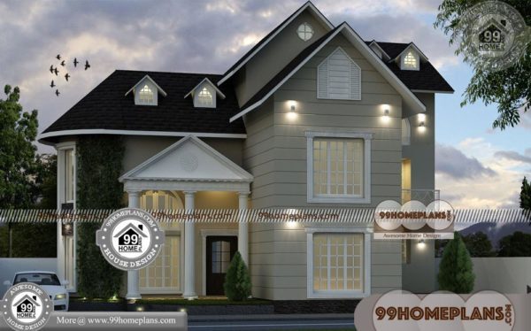 Plans For 3 Bedroom Houses 60 Two Story Small House Design