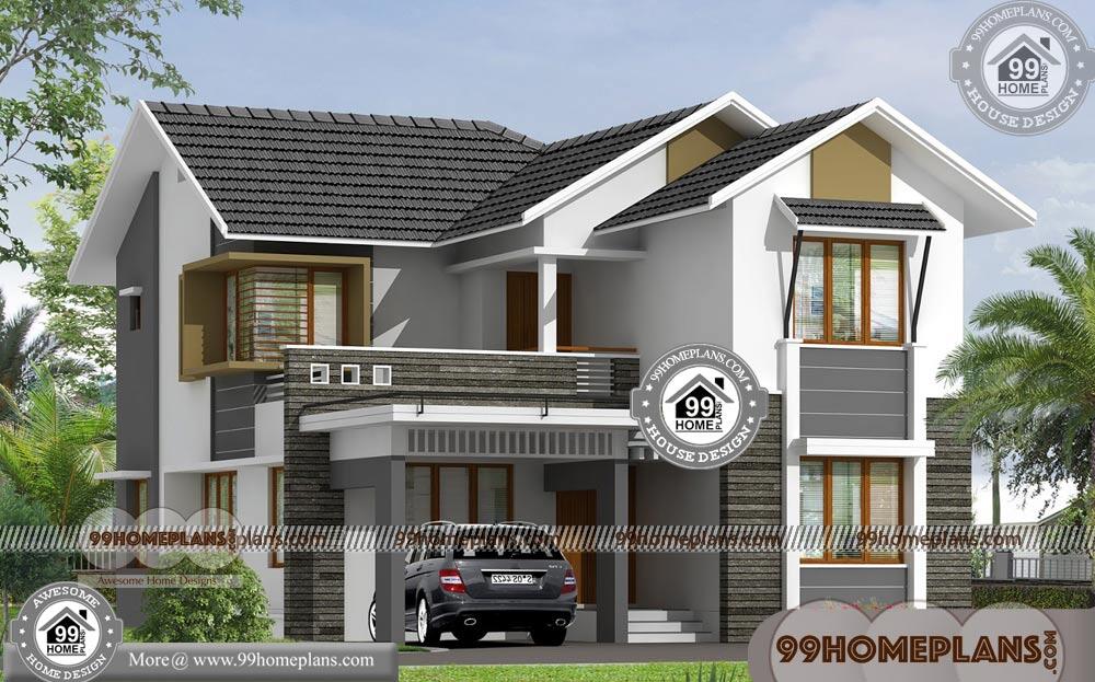 Simple and Modern House Design 60+ Latest Double Storey Homes Plans