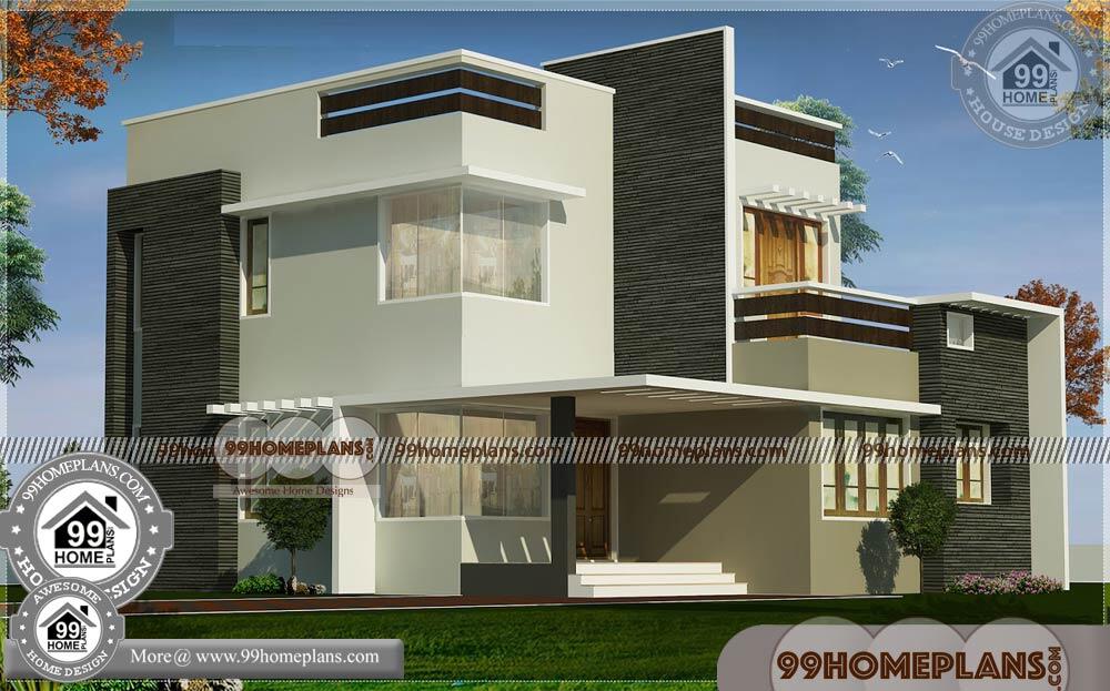 Simple Modern House Design in Kerala 80+ Double Storey Display Homes