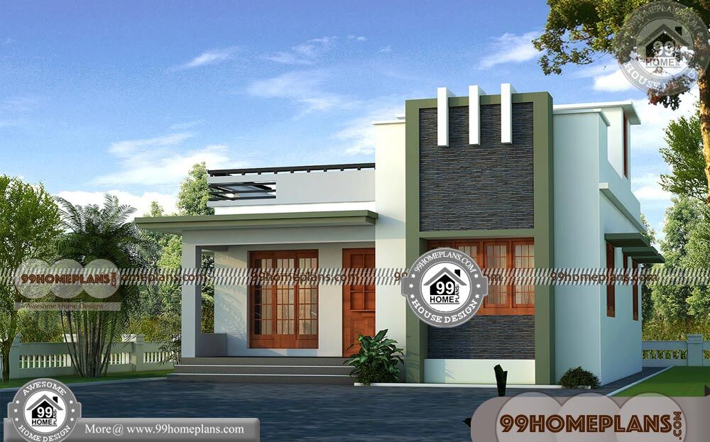 Single Floor House Designs in Kerala 70+ Contemporary Modern House