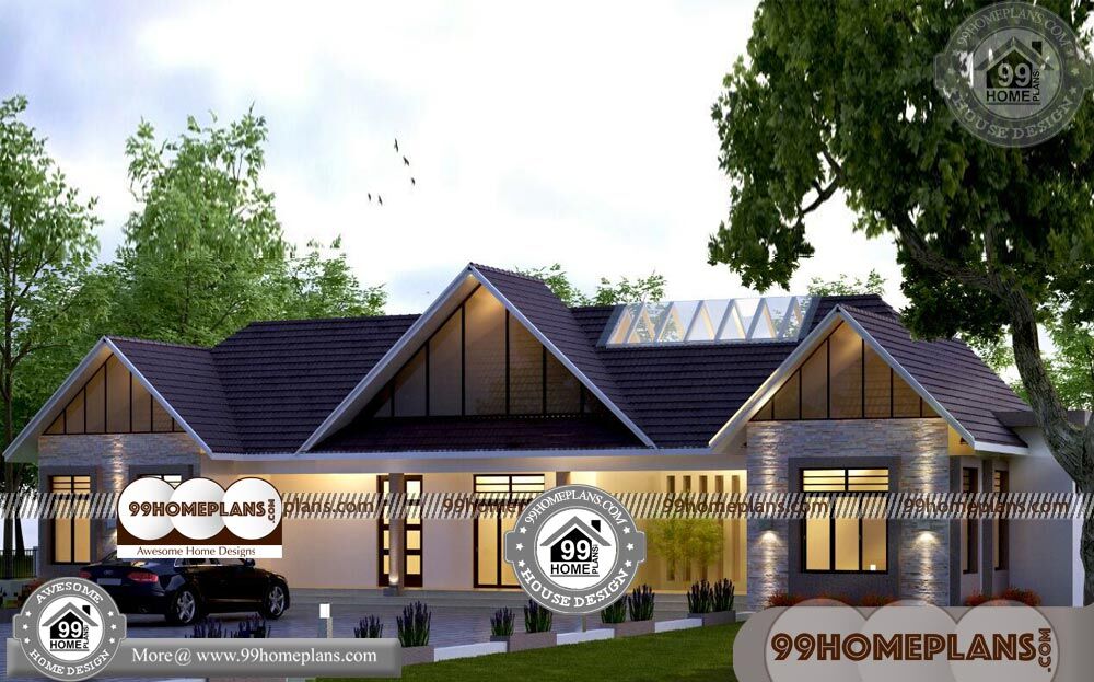 Single Storey Contemporary House Designs 80+ Modern &amp; New Plans