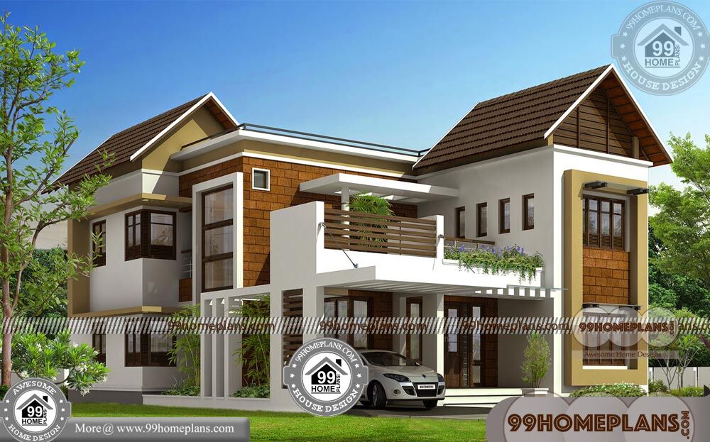 Small Homes Plans and Designs | 90+ Design For Two Storey House Plan