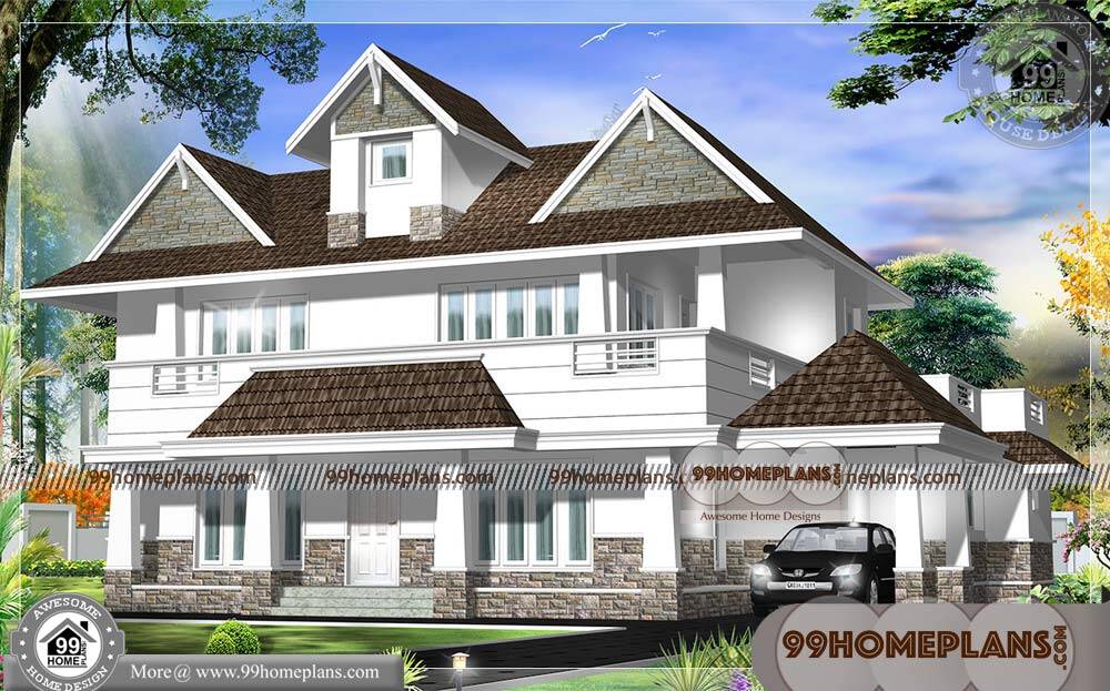 Small Modern Homes & 90+ Double Story House Front Design Collections