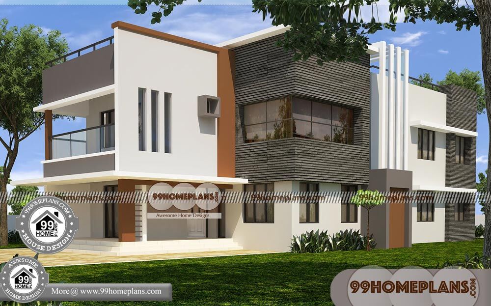 Small Two Storey Homes 60+ Contemporary Two Story House Designs