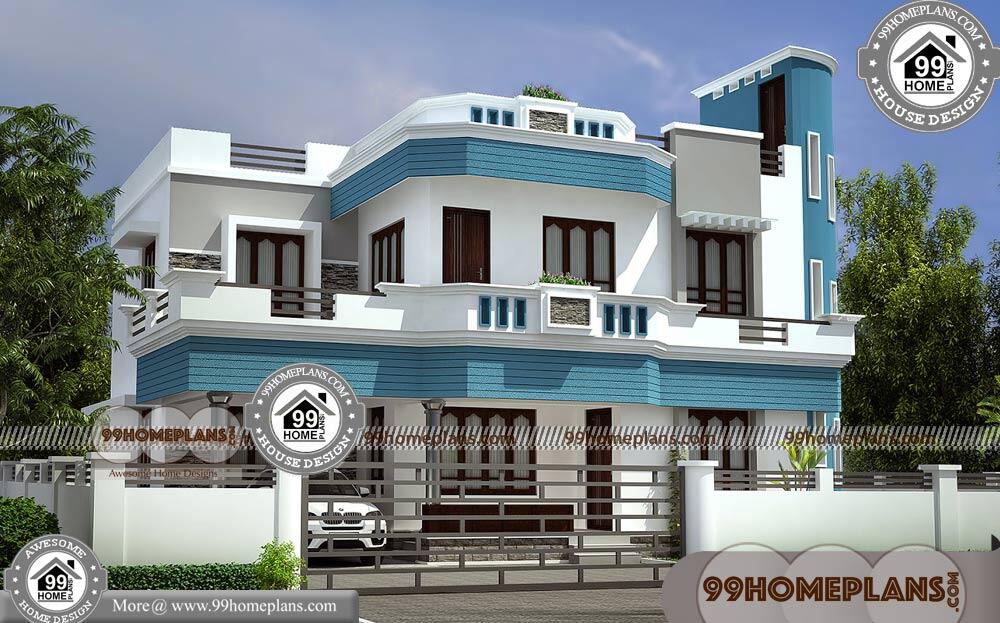 Small Two Story Home Designs | 100+ Kerala Style Home Plans Online