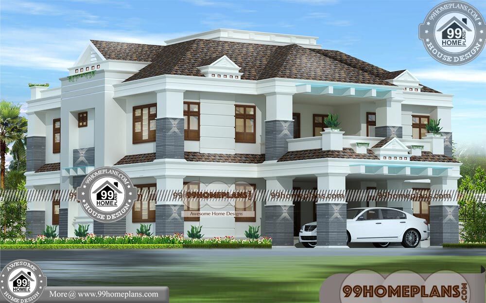 South Indian Home Plans and Designs | 90+ Modern 2 Story House Ideas