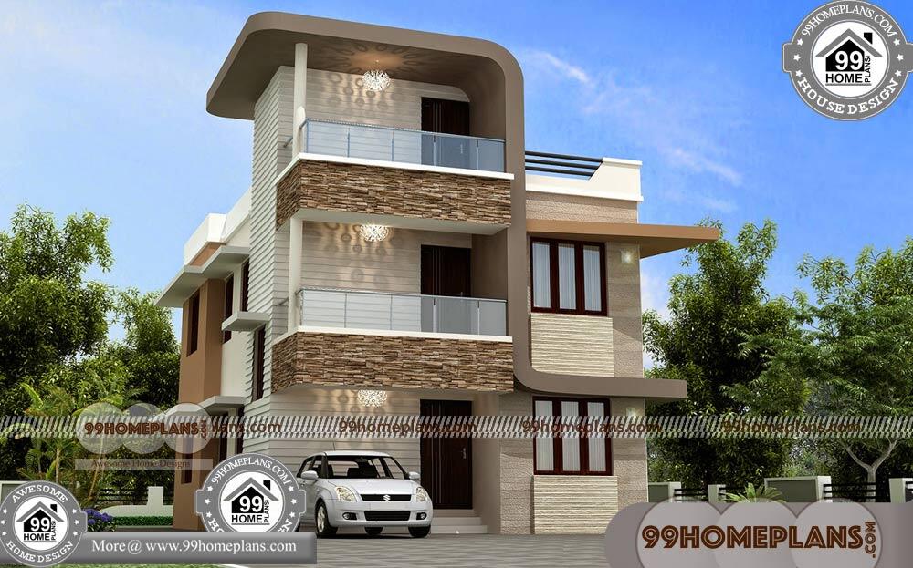 Tall Narrow House | Small Two Storey House Plans & Awesome Exteriors