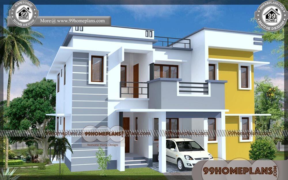The Best Home Design 50+ Two Storey Small House Plans Modern Ideas