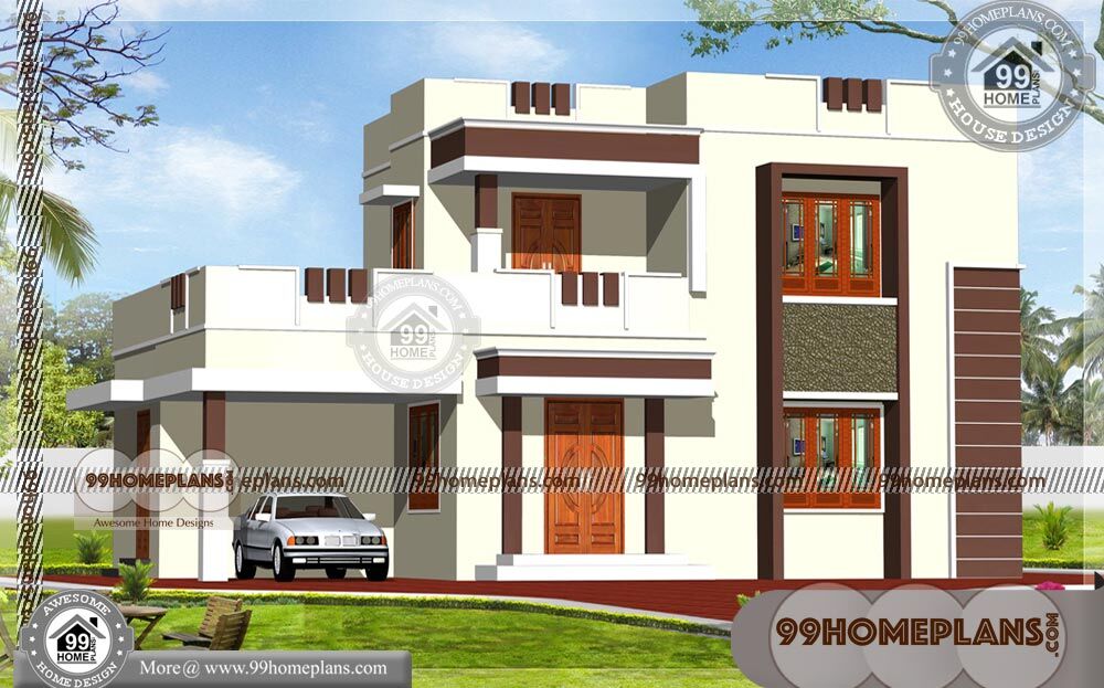 Two Storey Contemporary House Designs & Low Budget House Collection